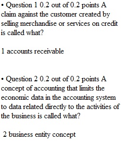 Quiz 1 Chapter 1